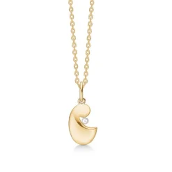 Mutter/Kind - Anhänger aus 14 kt. Gold mit Perle von Mads Z. Klein