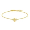 Noa Kids - Armband mit Engel-Anhänger in vergoldete