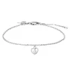 Noa Kids - Armband mit Herz-Anhänger in silber