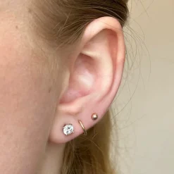 Noa Ladies Jewellery - 8 kt. Ohrstecker mit Zirkonia