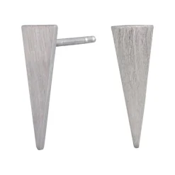 Nordahl Jewellery - Dreieckige Ohrstecker aus Silber**