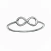 Nordahl Jewellery - Ewigkeitsring aus Silber mit Unendlichkeitszeichen