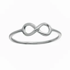 Nordahl Jewellery - Ewigkeitsring aus Silber mit Unendlichkeitszeichen