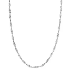 Nordahl Jewellery - LUX52 gedrehte Halskette aus silber