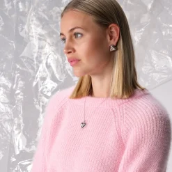 Nordahl Jewellery - MACARINA52 Ohrringe in silber mit Herz