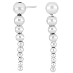 Nordahl Jewellery - MAMBO52 Ohrringe in silber mit Kugeln