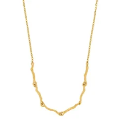 Nordahl Jewellery - MOVIE52 Halskette aus vergoldete m. Details