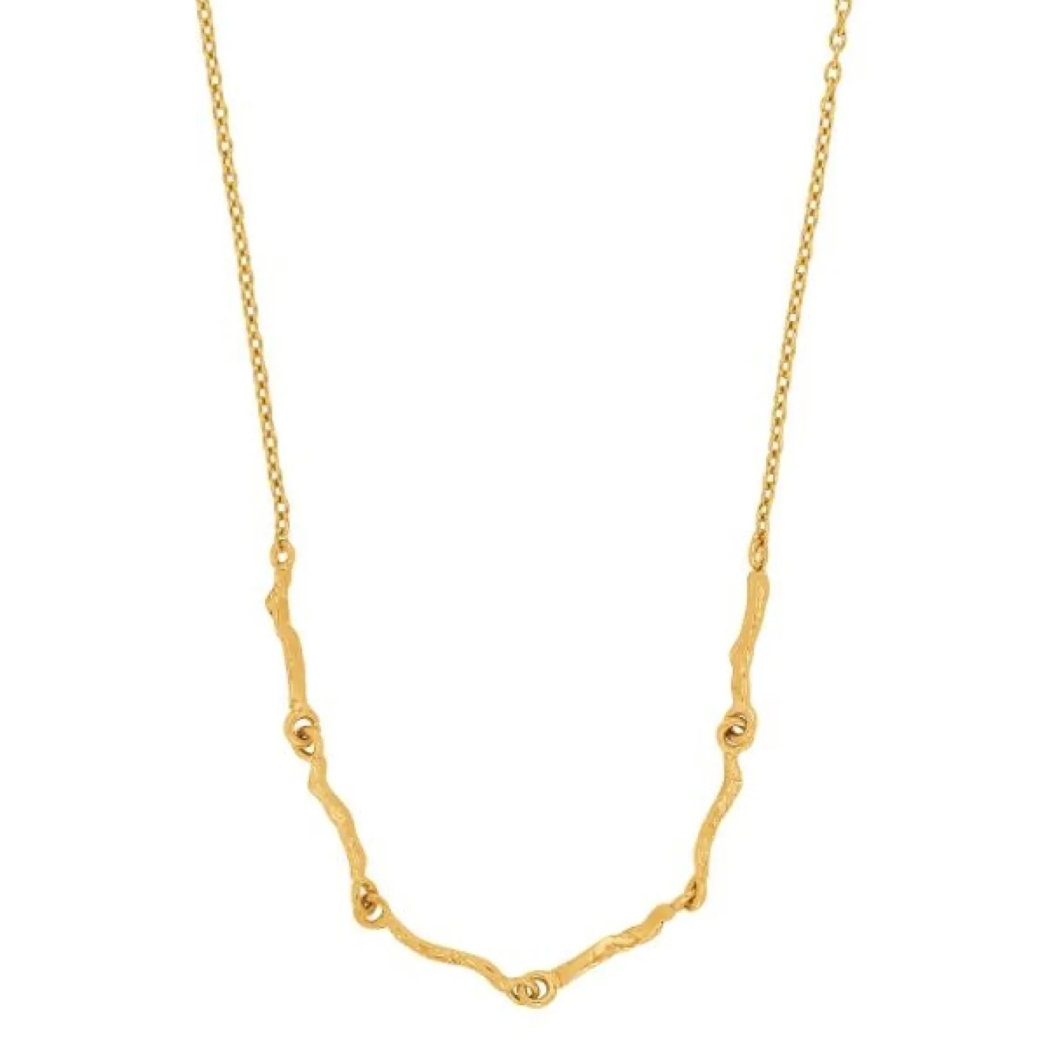 Nordahl Jewellery - MOVIE52 Halskette aus vergoldete m. Details