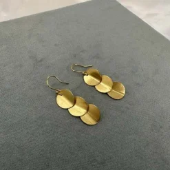 Nordahl Jewellery - Ohrringe mit Münzen vergoldete