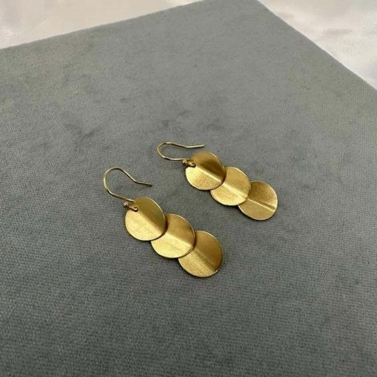 Nordahl Jewellery - Ohrringe mit Münzen vergoldete