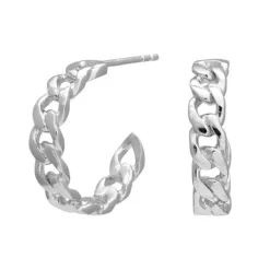 Nordahl Jewellery - PANZER52 silberne Creolen