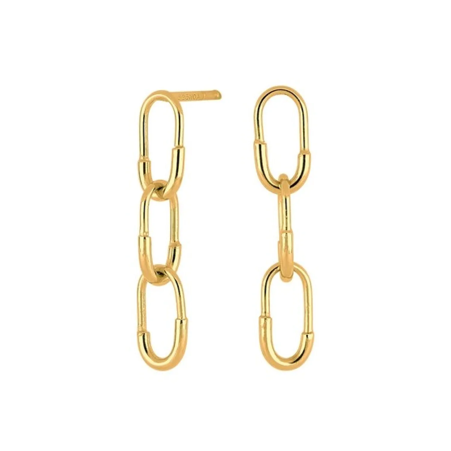 Nordahl Jewellery - Pin52, Ohrringe aus vergoldetem Silber