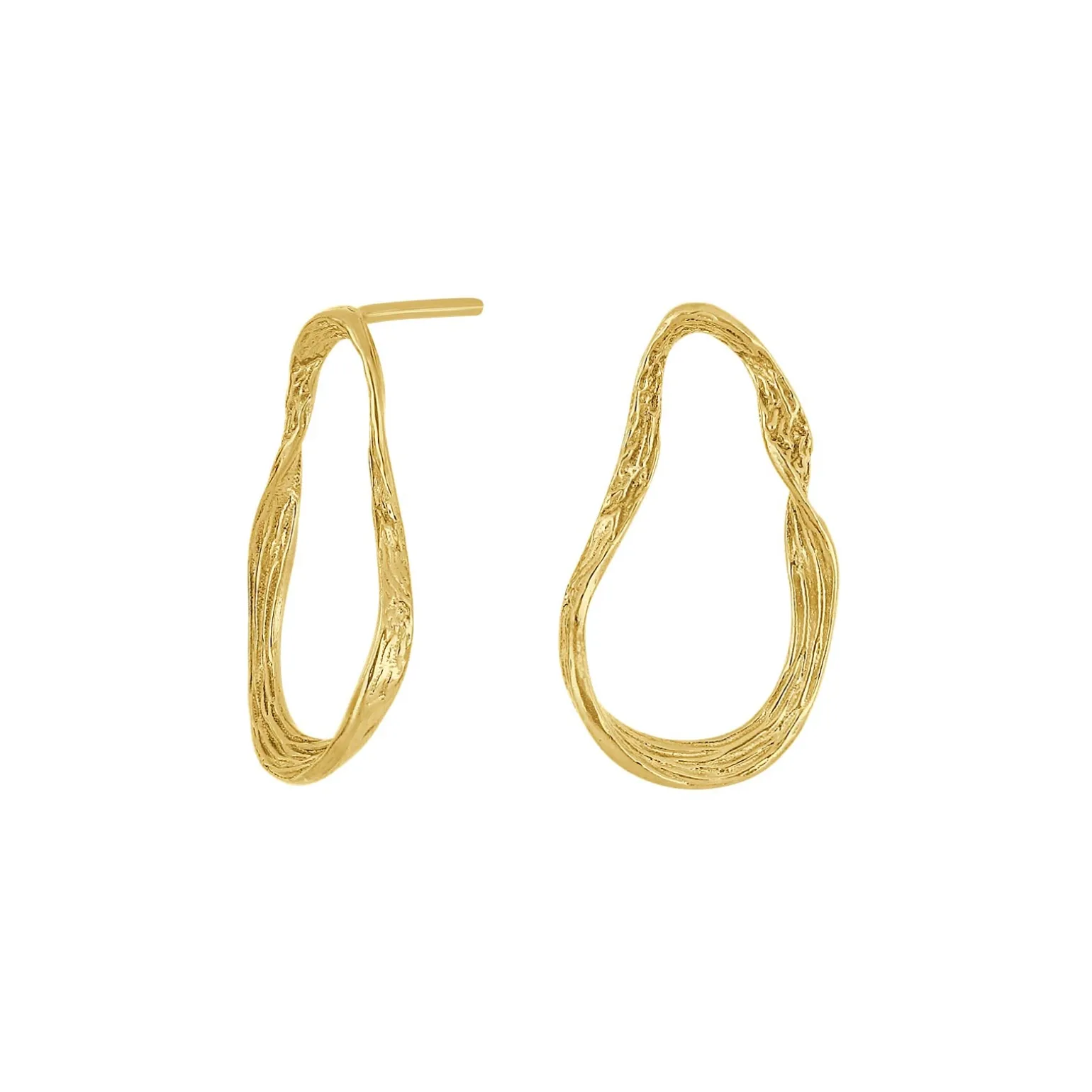 Nordahl Jewellery - SHINE52 Ohrstecker in vergoldete silber