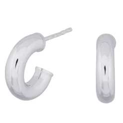 Nordahl Jewellery - SIMPLE52 Creolen in glänzend silber (Ø15-Ø40)