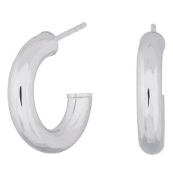 Nordahl Jewellery - SIMPLE52 Creolen in glänzend silber (Ø15-Ø40)