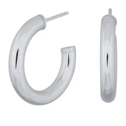 Nordahl Jewellery - SIMPLE52 Creolen in glänzend silber (Ø15-Ø40)