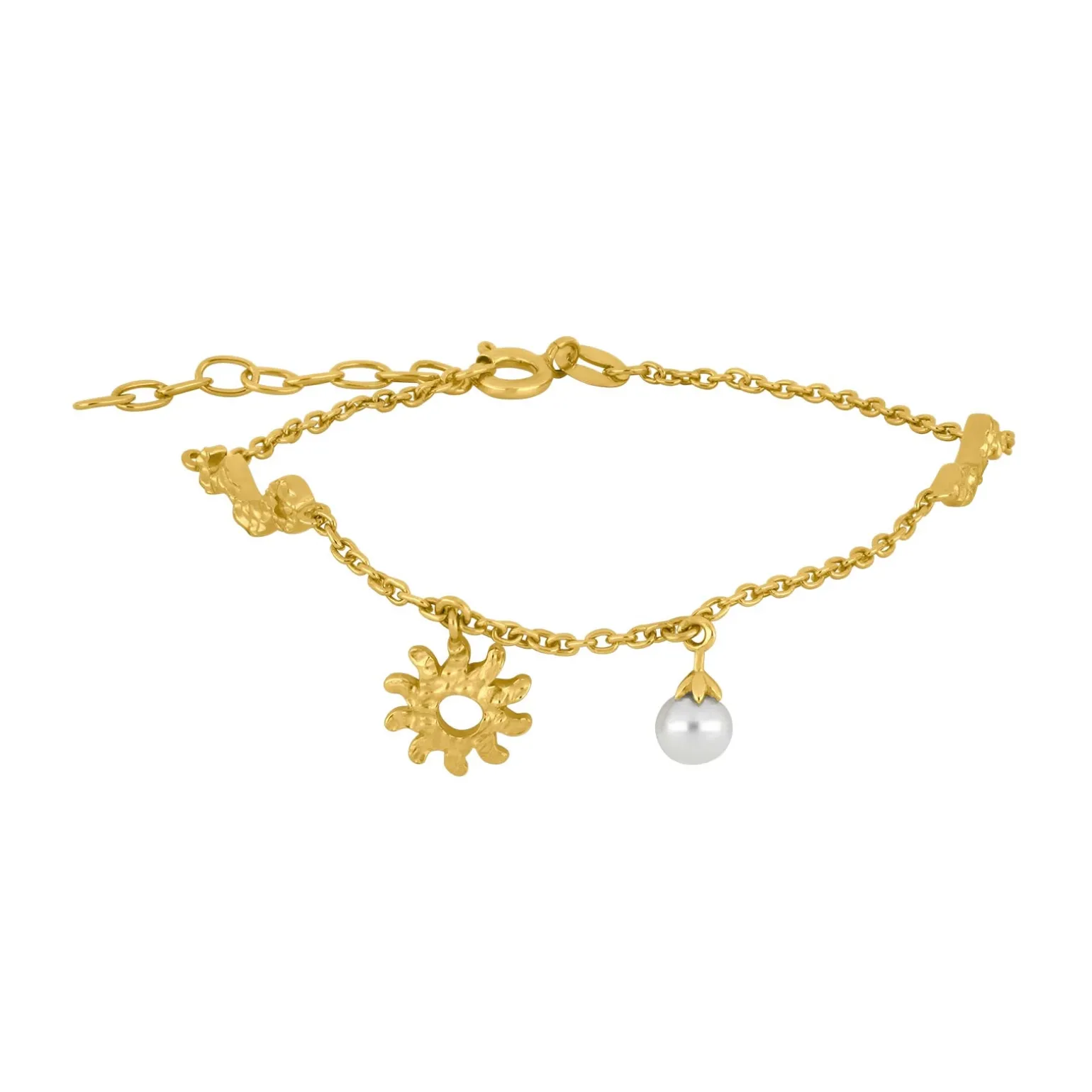 Nordahl Jewellery - SPACE52 armband i vergoldete silber