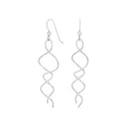 Nordahl Jewellery - SPIN52 Ohrringe aus silber gedreht