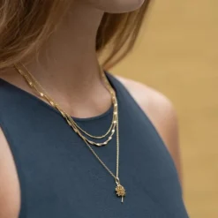 Nordahl Jewellery - TREE - Vergoldete Halskette