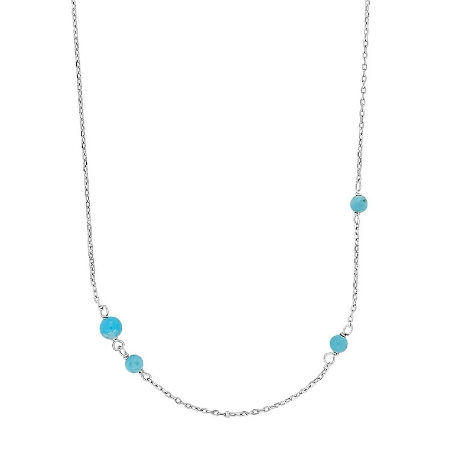 Nordahl Jewellery - TURQUOISE52 silber Halskette