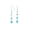 Nordahl Jewellery - TURQUOISE52 Ohrringe in silber