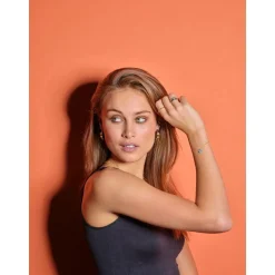 Nordahl Jewellery - YOU52 Armband aus vergoldete silber mit blauen Steinen