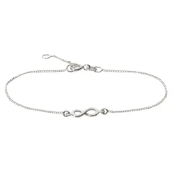 Nordahl Jewellery- Armband mit Unendlichkeitszeichen in Silber**