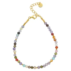 Nuni - Big Kate armband in vergoldete silber