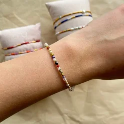 Nuni - Big Kate armband in vergoldete silber