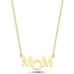 Nuran - 14 kt. Gold MOM Halskette