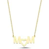 Nuran - 14 kt. Gold MOM Halskette mit Herz