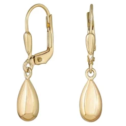 Ohrringe aus 8 kt. Gold mit Tropfen