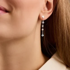 Pernille Corydon - Afterglow Sea-Ohrringe vergoldet