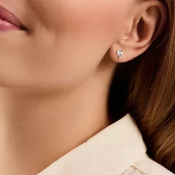 Pernille Corydon - Clover Ohrringe in Silber