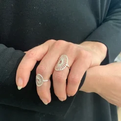 Pernille Corydon - Daylight ring in Silber