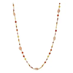 Pernille Corydon - Golden Fields Halskette in vergoldete silber