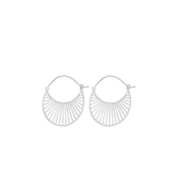 Pernille Corydon - Large Daylight Ohrringe in Silber