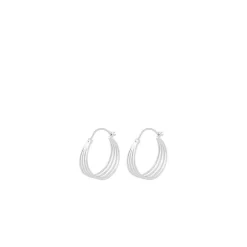 Pernille Corydon - Midnight Sun Ohrringe in silber