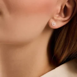 Pernille Corydon - Mini Daylight Ohrringe in Silber