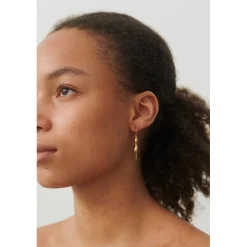 Pernille Corydon - Rain ohrketten in vergoldete silber