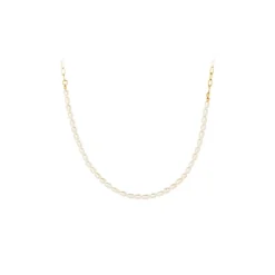 Pernille Corydon - Seaside Perlenkette in vergoldete silber **