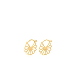 Pernille Corydon - Small Bellis Ohrringe in vergoldete silber