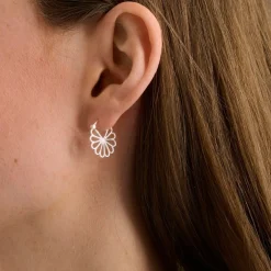 Pernille Corydon - Small Bellis-Ohrringe aus silber