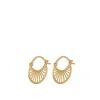 Pernille Corydon - Small Daylight-Ohrringe aus vergoldetem Silber