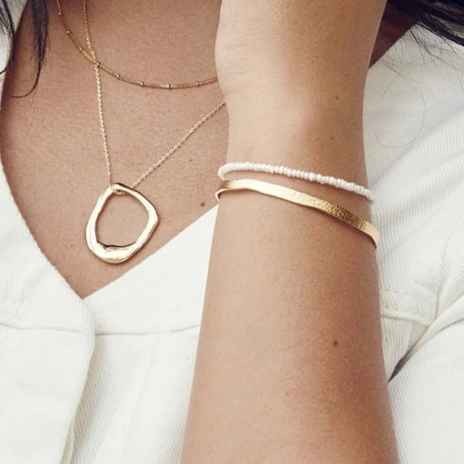 Pernille Corydon - Solar-Halskette. Silber