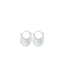 Pernille Corydon - Tageslicht-Ohrringe in Silber