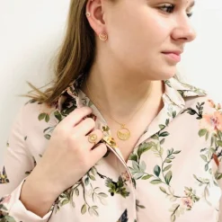 Pernille Corydon - Tageslicht-Halskette aus vergoldetem Silber