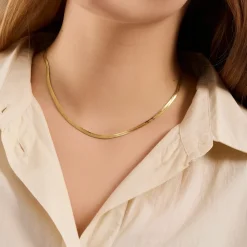 Pernille Corydon - Thelma Halskette aus vergoldetem Silber