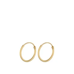 Pernille Corydon - Tiny Plain vergoldete Reifen