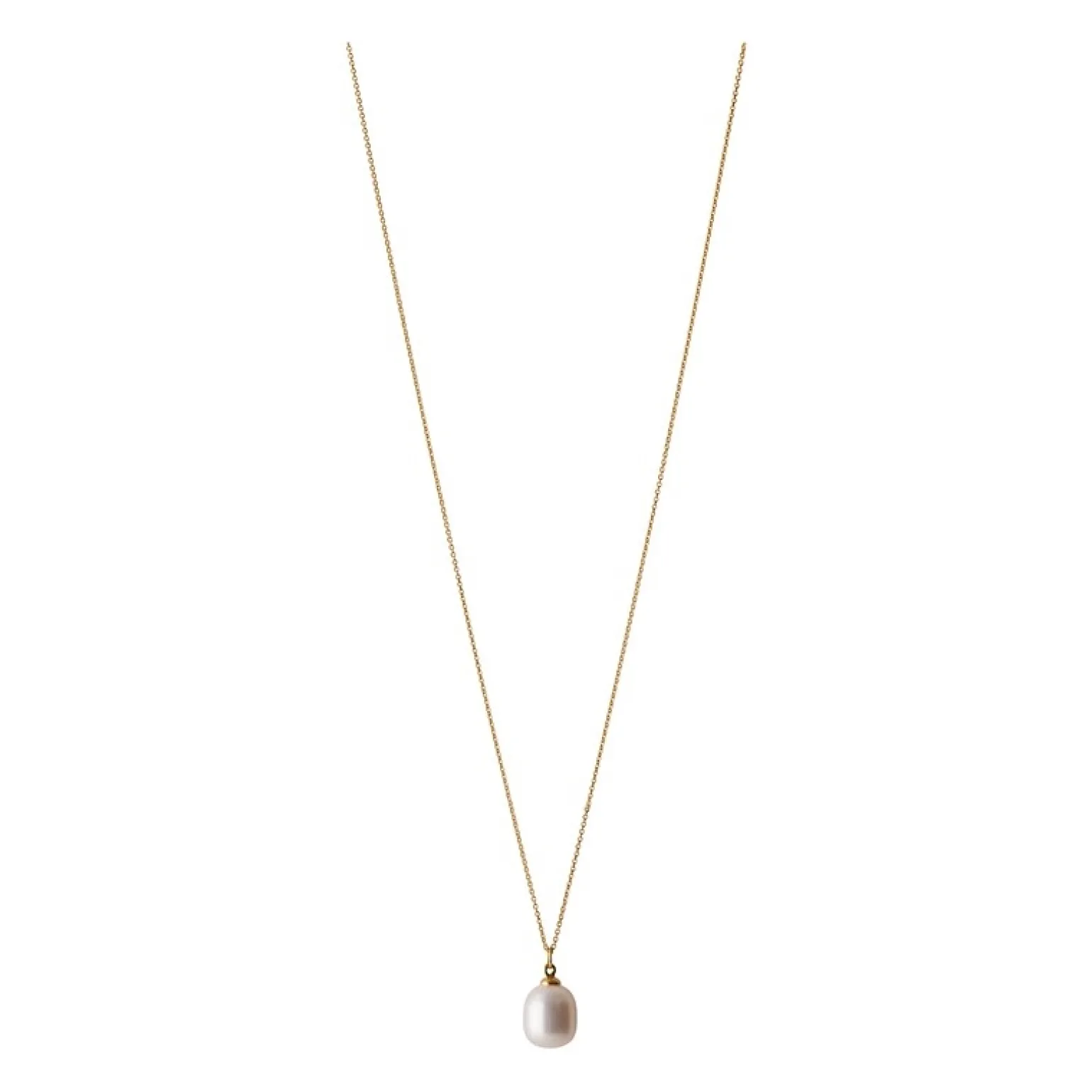 Pernille Corydon - Treasure Perlenkette in vergoldete silber